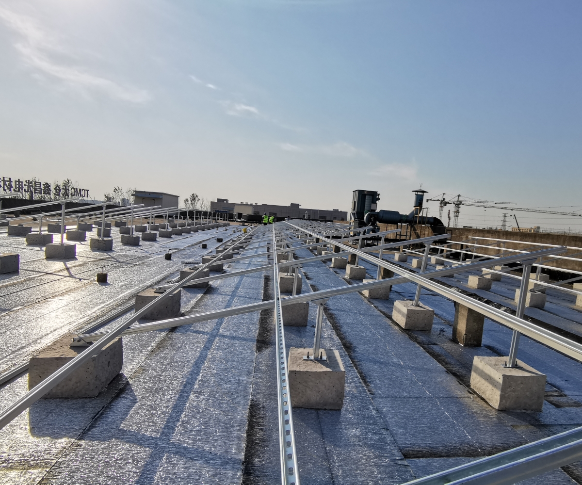 光伏發(fā)電支架安裝